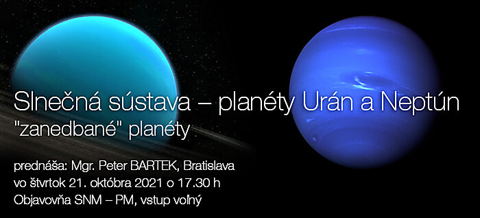 Slnečná sústava – planéty Urán a Neptún